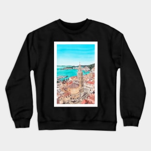 Split Croatia Crewneck Sweatshirt